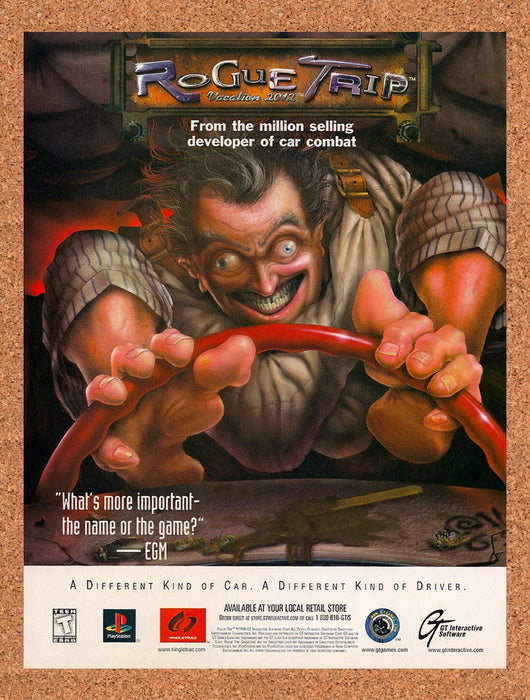 1998 Rogue Trip PS1 Original Ad v5 - for just $17.99! 