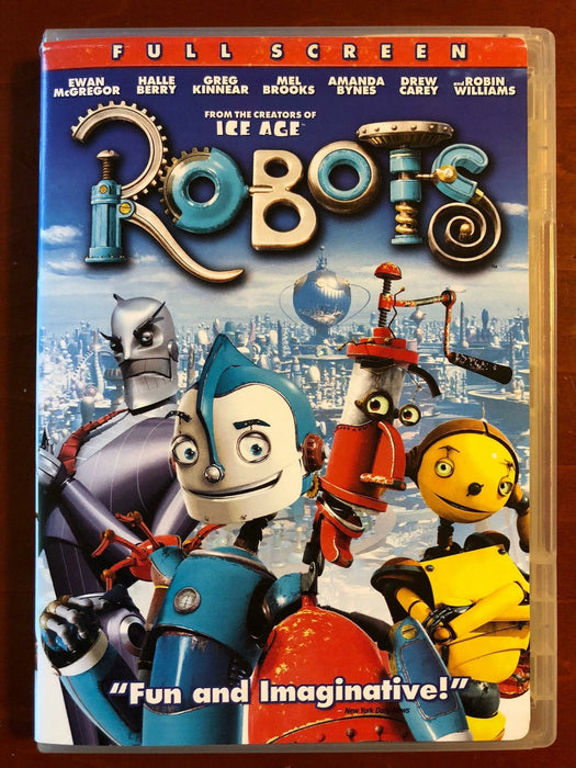 Robots (DVD, Full-Screen Edition, 2005) - L05 - for just $1.99! 