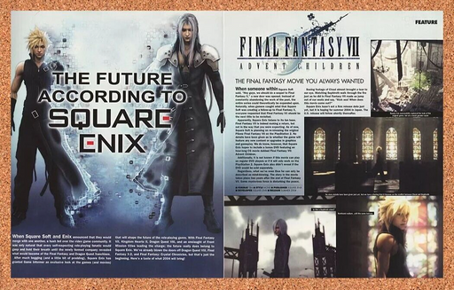 2005 Final Fantasy VII Advent Children Movie Original Ad - for just $21.49! 