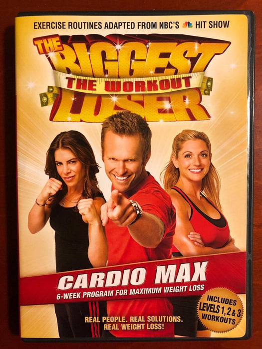 The Biggest Loser - The Workout - Cardio Max (DVD, 2007, exercise) - I0522 - for just $1.99! 