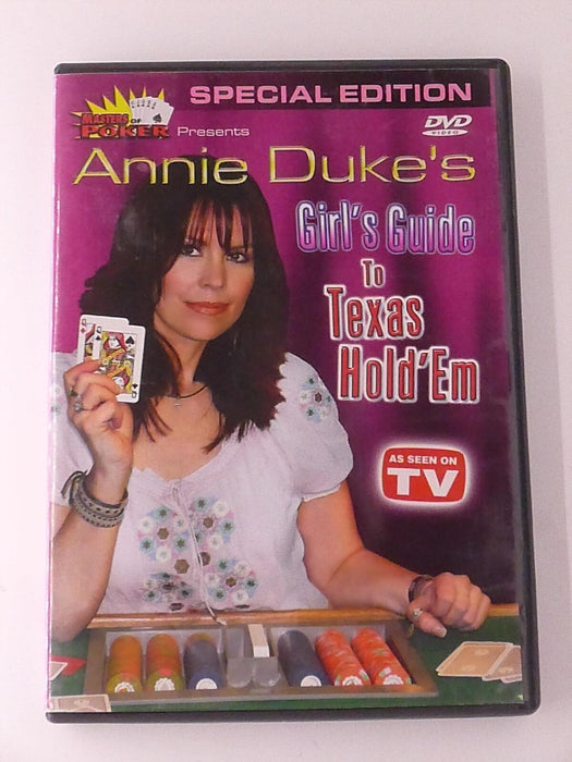 Annie Dukes Girls Guide to Texas Hold Em (DVD, special edition, poker) - K6 - for just $5.99! 