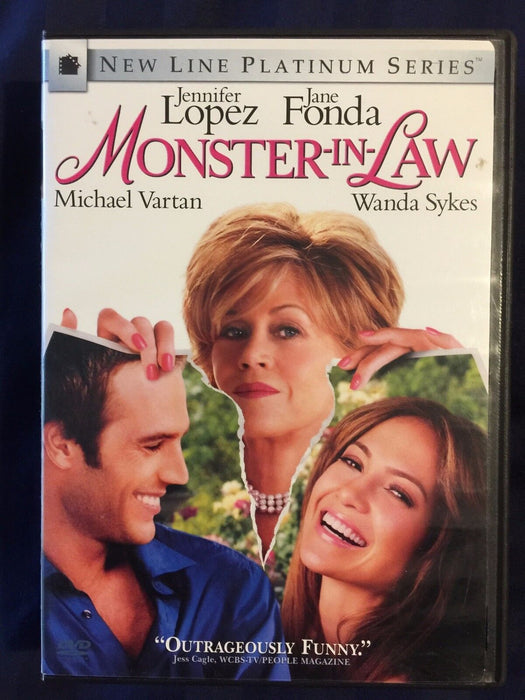 Monster-In-Law (DVD, 2005, New Line Platinum Series) - J1105 - for just $1.99! 