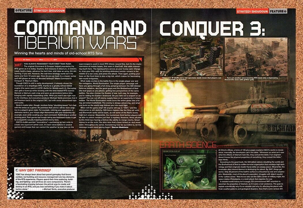 2006 Command & Conquer 3 Tiberium Wars Original Ad - for just $21.49! 