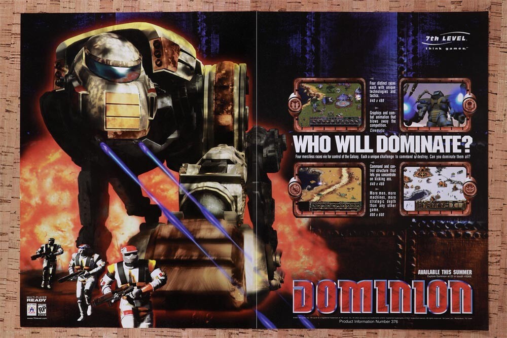 1997 Dominion PC Original Ad v1 - for just $21.49! 