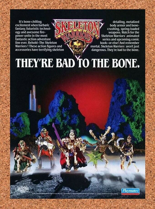 1996 Skeleton Warriors Action Figures Original Ad - for just $17.99! 