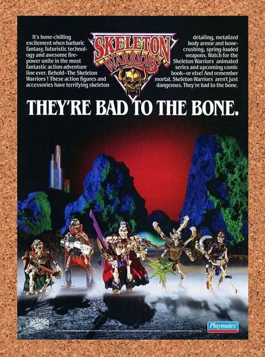 1996 Skeleton Warriors Action Figures Original Ad - for just $17.99! 