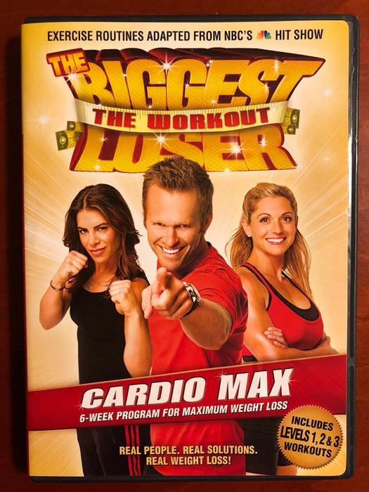 The Biggest Loser - The Workout - Cardio Max (DVD, 2007, exercise) - I0522 - for just $1.99! 