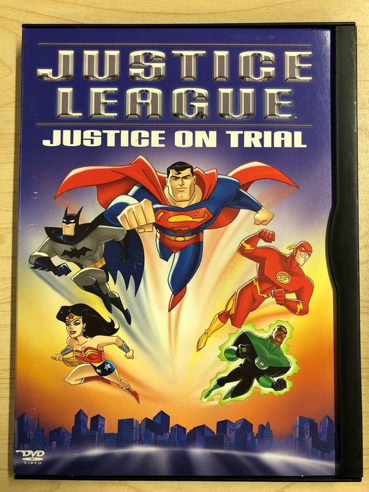 Justice League - Justice on Trial (DVD, 4 Episodes) - H0110 - for just $1.99! 