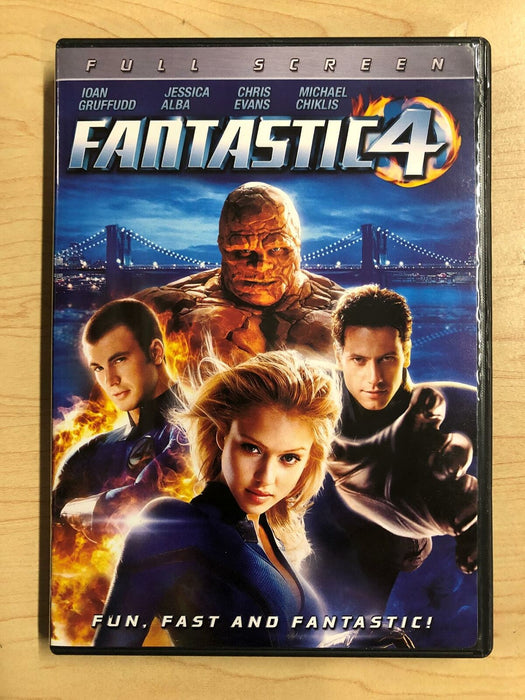 Fantastic 4 (DVD, 2005, Full Screen) - L05 - for just $1.99! 