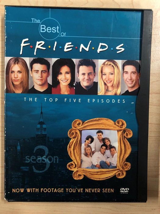 The Best of Friends Top Five Episodes of Season 3 (DVD, 1996) - J1105 - for just $1.99! 