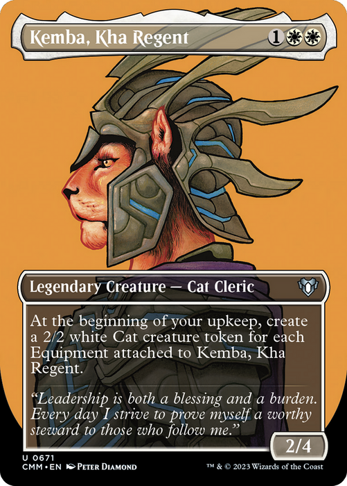Kemba, Kha Regent (CMM-671) - Commander Masters (Borderless) - for just $0.06! 