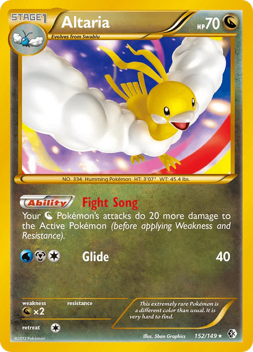 Altaria (152/149) [Black & White: Boundaries Crossed] - for just $60! 