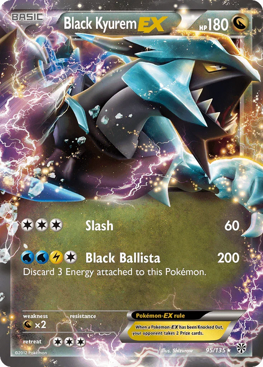 Black Kyurem EX (95/135) [Black & White: Plasma Storm] - for just $2.05! 