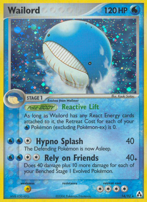 Wailord (14/92) [EX: Legend Maker] - Just $2.80! Shop now at Retro Gaming of Denver