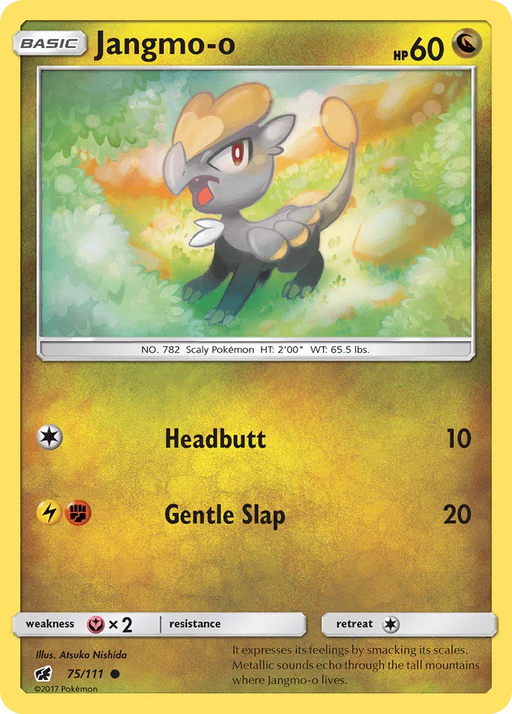 Jangmo-o (75/111) [Sun & Moon: Crimson Invasion] - for just $0.15! 