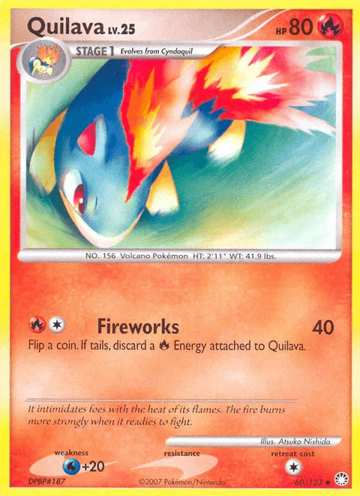 Quilava (60/123) [Diamond & Pearl: Mysterious Treasures] - for just $0.50! 
