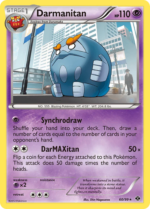 Darmanitan (60/99) [Black & White: Next Destinies] - for just $2.40! 