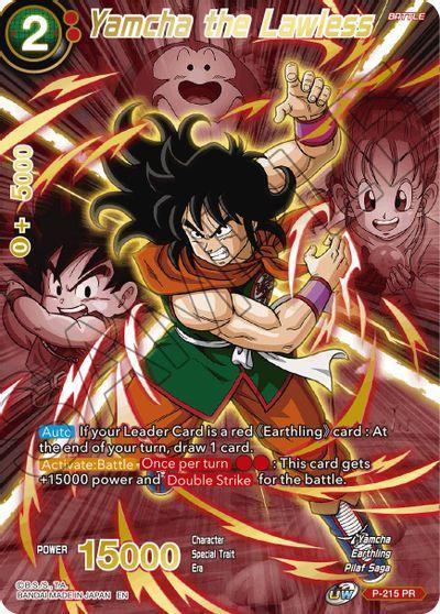 Yamcha the Lawless (Alternate Art) (P-215) [Special Anniversary Set 2021] - for just $0.15! 