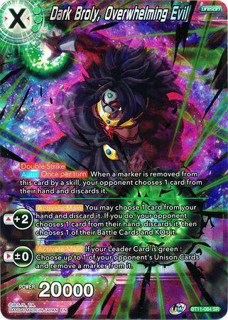 Dark Broly, Overwhelming Evil (BT11-064) [Vermilion Bloodline] - for just $0.20! 