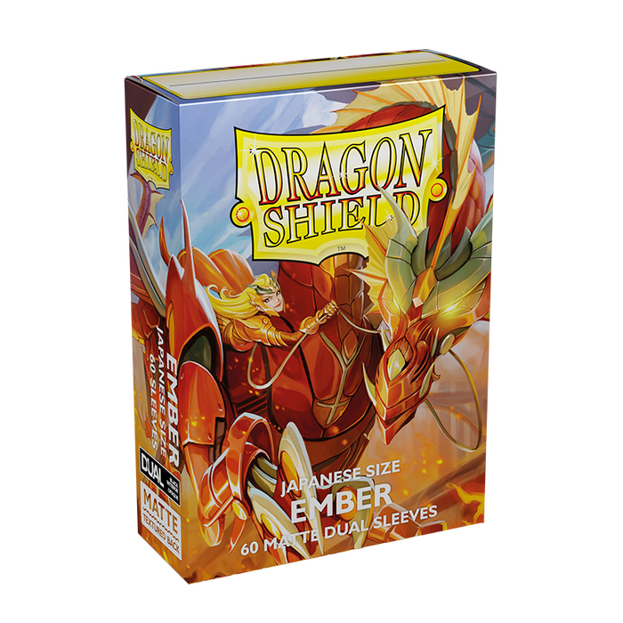 Dragon Shield: Japanese Size 60ct Sleeves - Ember (Dual Matte) - Just $0! Shop now at Retro Gaming of Denver