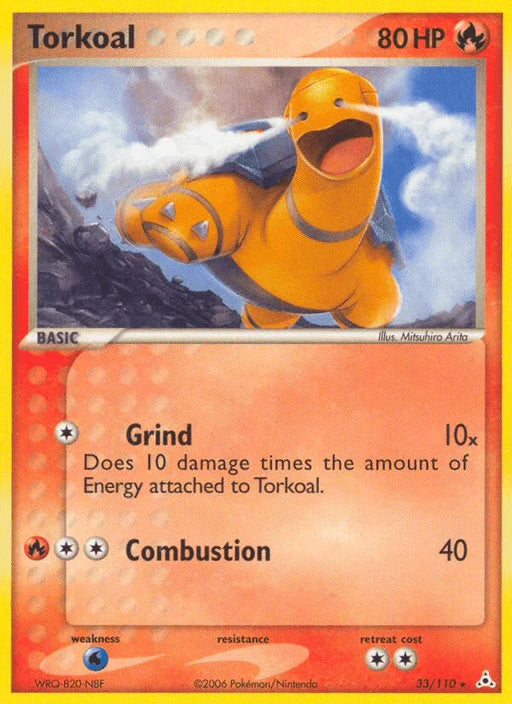 Torkoal (33/110) [EX: Holon Phantoms] - for just $0.60! 