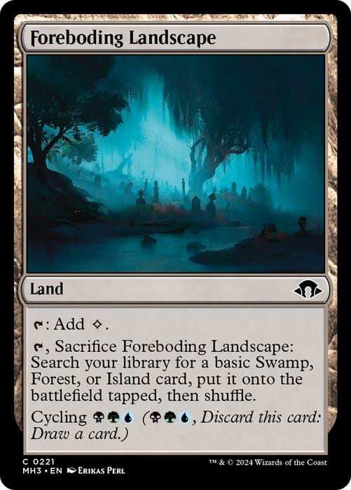 Foreboding Landscape (MH3-221) - Modern Horizons 3 - for just $0.10! 