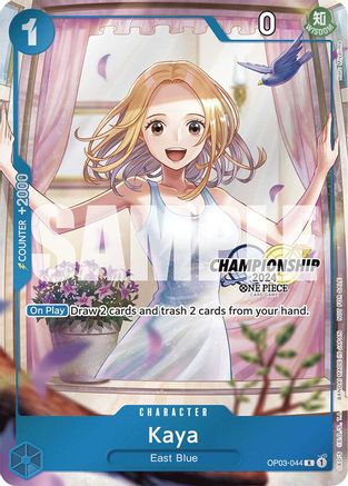 Kaya (CS 2024 Celebration Pack) (OP03-044) - One Piece Promotion Cards Foil - for just $16.45! 