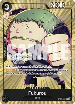Fukurou (CS 2024 Celebration Pack) (OP03-088) - One Piece Promotion Cards Foil - for just $4.55! 