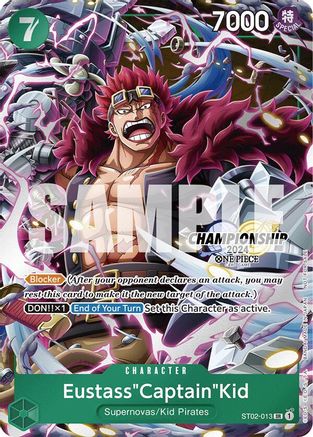 Eustass"Captain"Kid (CS 2024 Celebration Pack) (ST02-013) - One Piece Promotion Cards Foil - for just $7.10! 