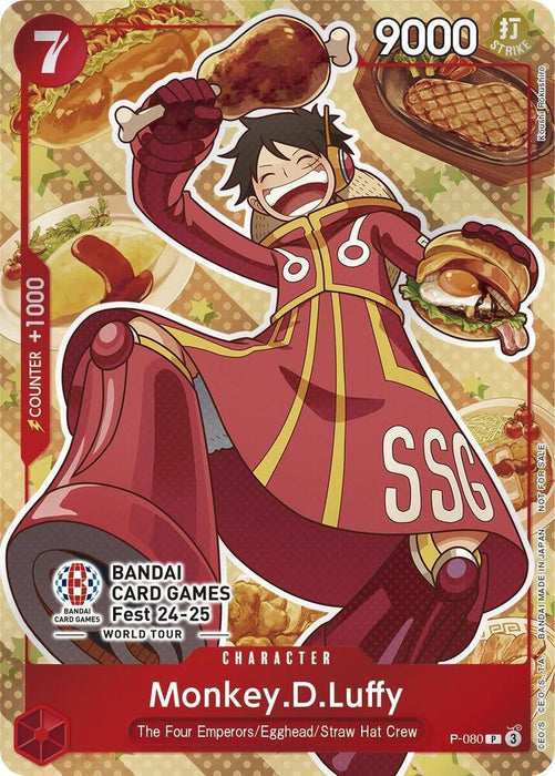 Monkey.D.Luffy (Bandai Card Games Fest 24-25) [One Piece Promotion Cards] - for just $106.65! 