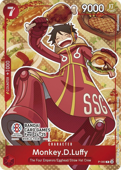 Monkey.D.Luffy (Bandai Card Games Fest 24-25) [One Piece Promotion Cards] - for just $81.55! 