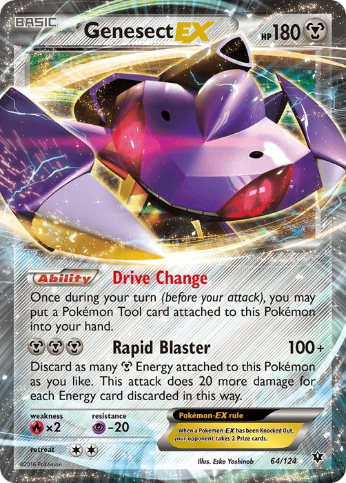 Genesect EX (64/124) [XY: Fates Collide] - for just $0.90! 