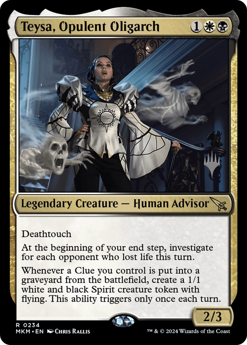 Teysa, Opulent Oligarch (PPMKM-234) - Murders at Karlov Manor Promos - for just $0.20! 