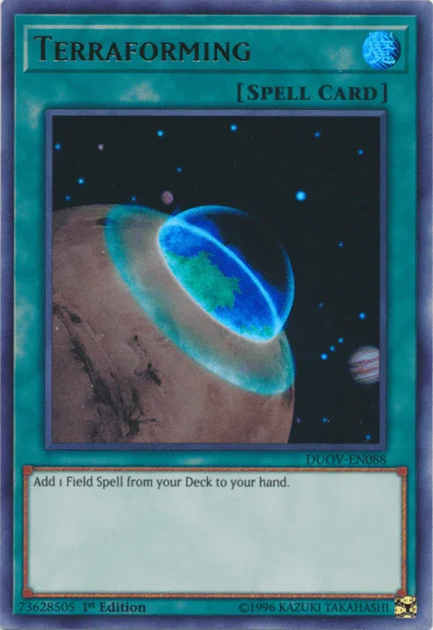 Terraforming [DUOV-EN088] Ultra Rare - for just $0.25! 