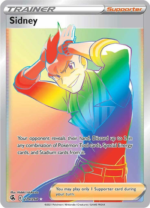 Sidney (279/264) [Sword & Shield: Fusion Strike] - for just $1.65! 