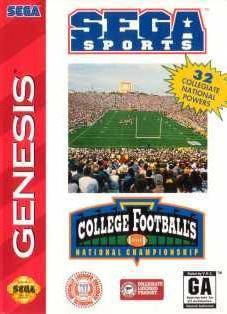 College Football's National Championship (Sega Genesis) - for just $0! 