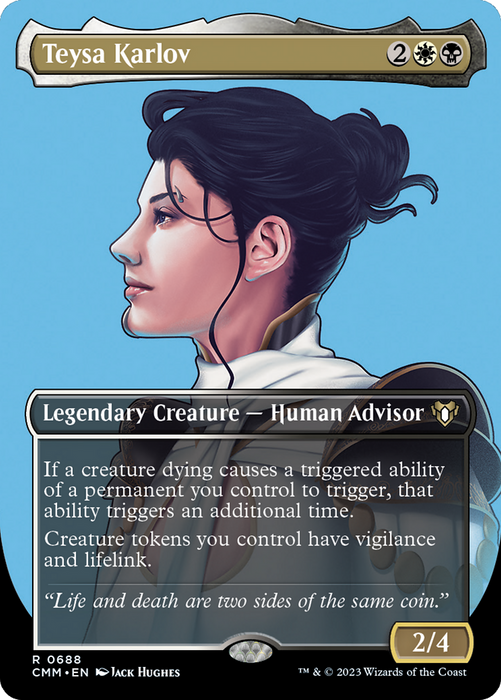 Teysa Karlov (CMM-688) - Commander Masters (Borderless) - for just $0.57! 