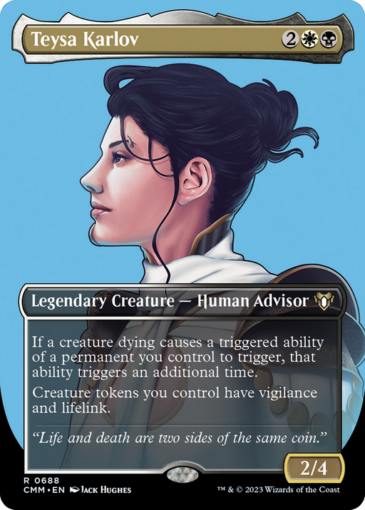Teysa Karlov (CMM-688) - Commander Masters (Borderless) - for just $0.64! 