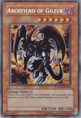 Archfiend of Gilfer [RP02-EN094] Secret Rare - for just $10.80! 