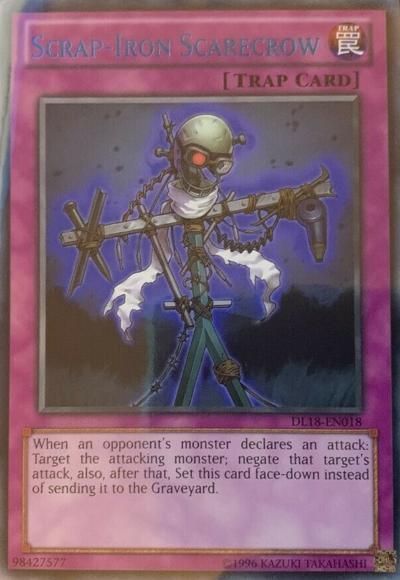 Scrap-Iron Scarecrow (Blue) [DL18-EN018] Rare - for just $1.60! 
