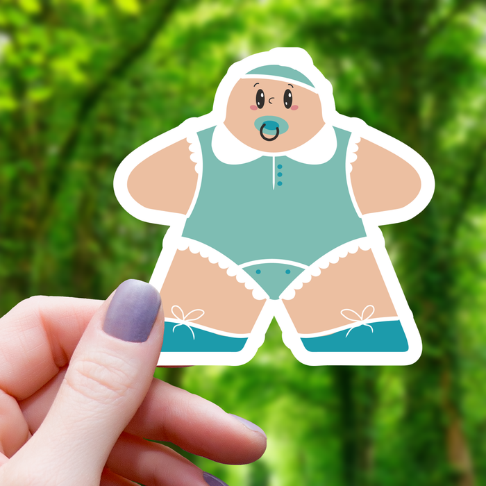 Baby Board Game Piece Sticker - 3" - for just $3.50! 