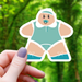 Baby Board Game Piece Sticker - 3" - for just $3.50! 