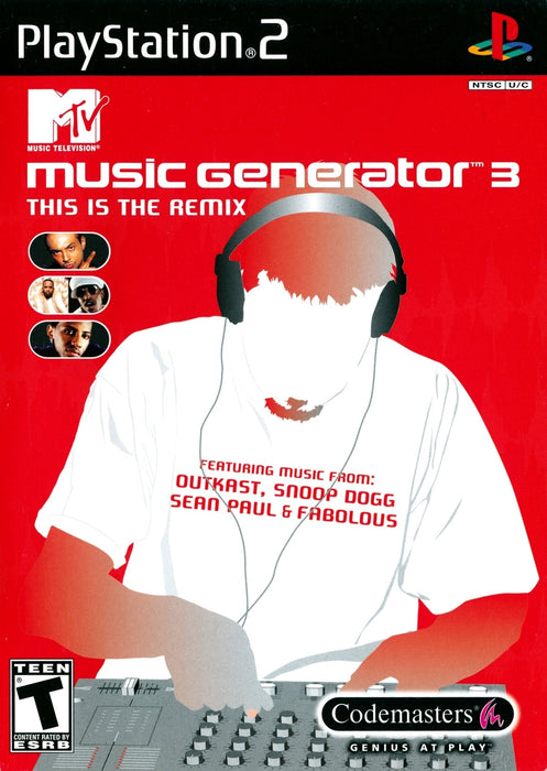 MTV Music Generator 3 (Playstation 2) - for just $0! 