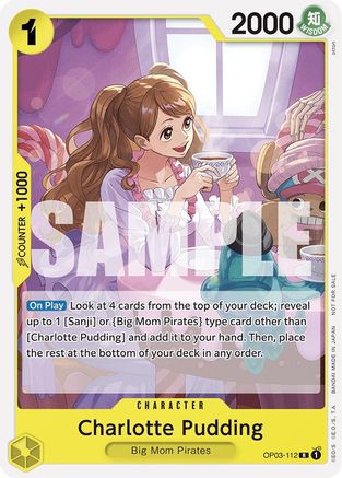 Charlotte Pudding (Tournament Pack 2024 Oct.-Dec.) (OP03-112) - One Piece Promotion Cards - for just $0.20! 