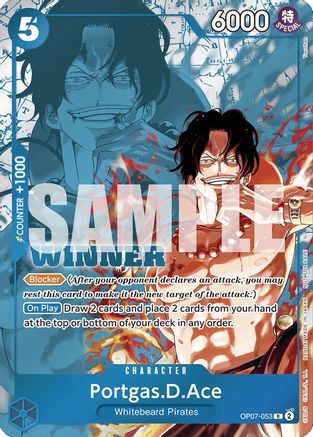 Portgas.D.Ace (Winner Pack 2024 Oct.-Dec.) (OP07-053) - One Piece Promotion Cards Foil - for just $8.68! 