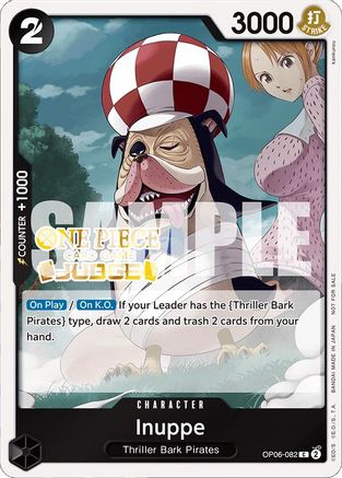 Inuppe (Judge Pack Vol. 4) (OP06-082) - One Piece Promotion Cards Foil - for just $0.53! 