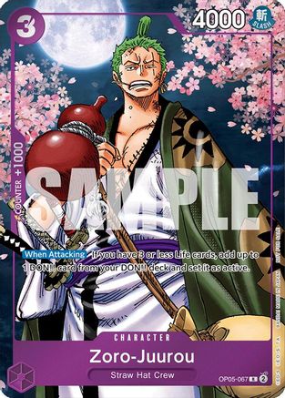 Zoro-Juurou (Event Pack Vol. 5) (OP05-067) - One Piece Promotion Cards Foil - for just $37.85! 