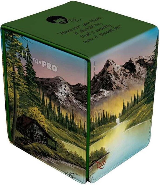 Ultra PRO: Alcove Flip Deck Box - Bob Ross (Mountain Retreat) - for just $24.99! 