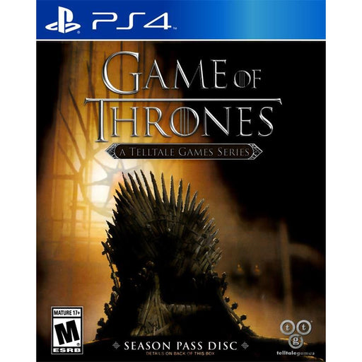 Game of Thrones: A Telltale Game Series (Playstation 4) - Premium Video Games - Just $0! Shop now at Retro Gaming of Denver