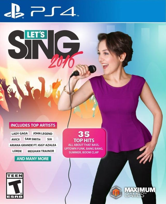 Let's Sing 2016 Bundle (Playstation 4) - for just $0! 